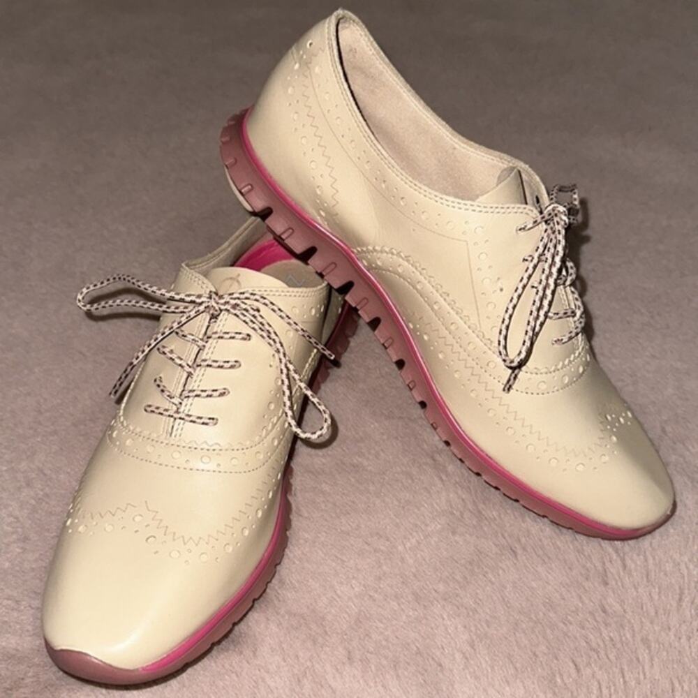 NWOT ZeroGrand™ Wing-Tip Oxford Sneakers 7B